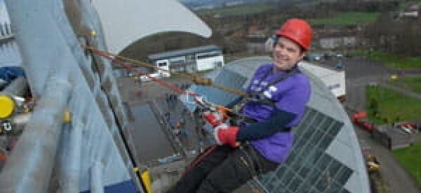 Make 2nds Count Falkirk Wheel Abseil 2024